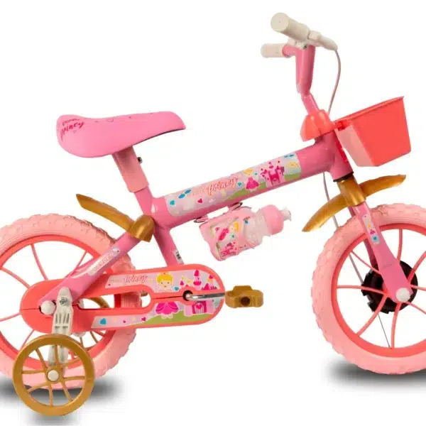 Princy aro 12 Rosa e Dourado - Imagem 6