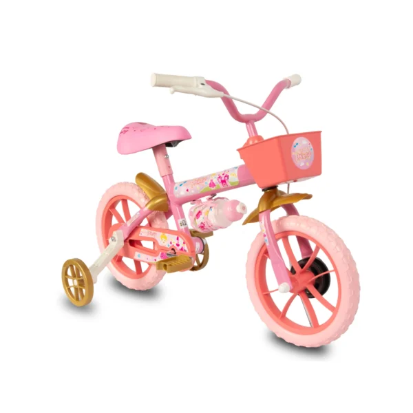 Princy aro 12 Rosa e Dourado - Imagem 2