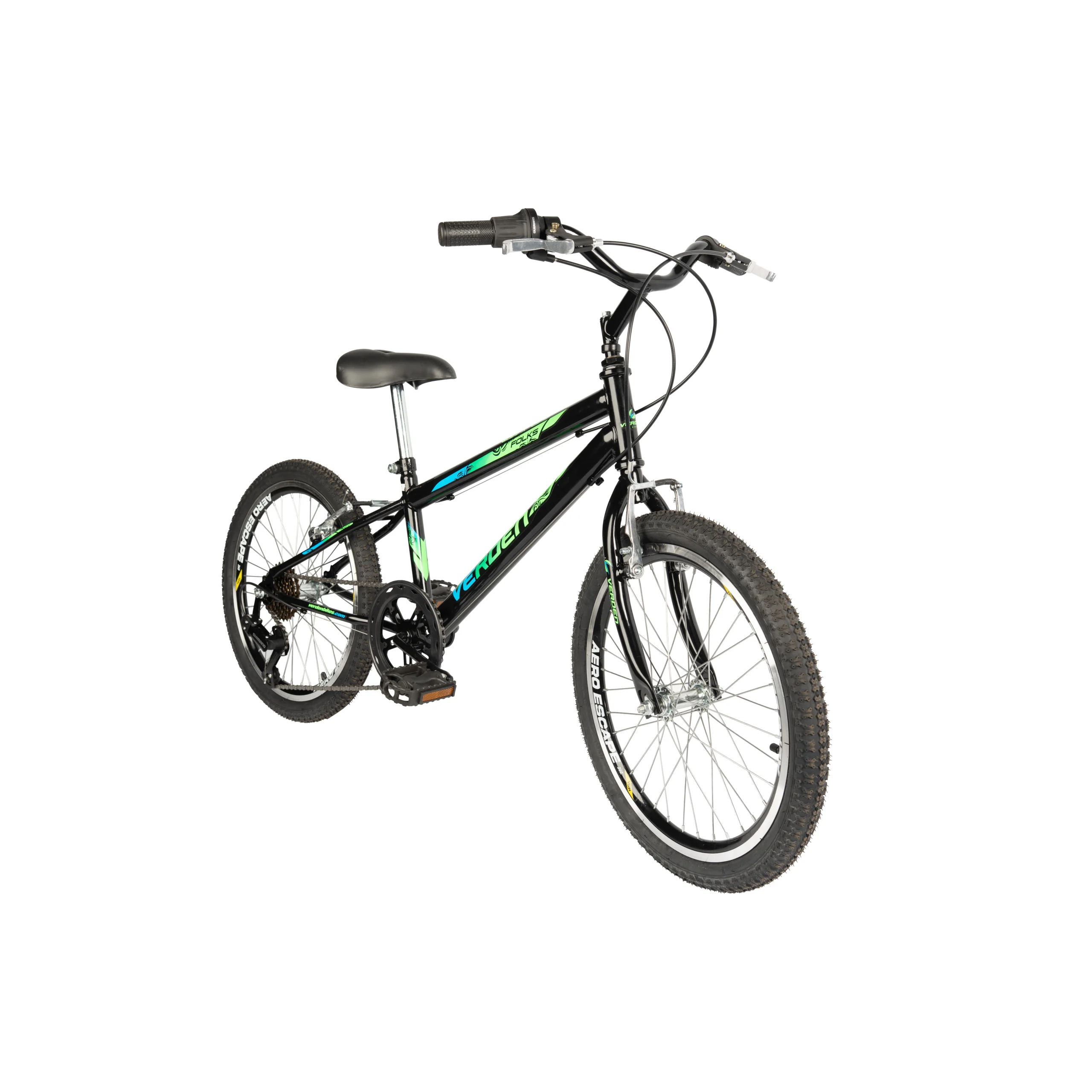 Folks Aro 20 Preto 7 velocidades 2 Folks Aro 20 Preto 7 velocidades - Imagem 2